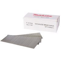 Gwoździe szpilki 18GA 45mm do gwoździarek 5000szt. Makita F-31944