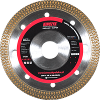 Kinczyk 19-1012 Tarcza diamentowa do ceramiki 125mm / 22,23mm