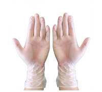 Rękawice winylowe medyczne 8 100szt LAHTI PRO